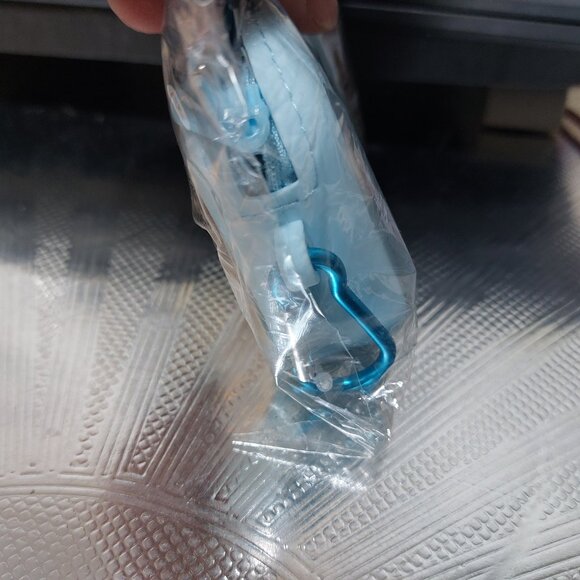 Adorable Cute CHIIKAWA Mini Silicone Pouch Mini Bag Mini Wallet BLUE - Picture 6 of 6